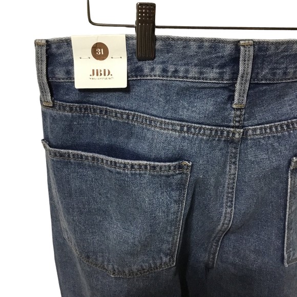 J.B.D. (Just Black Denim) Size 31 High Rise Dad Jeans NWT - Picture 4 of 11